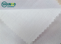 Miękki, topliwy, tkany podszewkowy klej podszewkowy 120 g / m2 Łączenie PES / LDPE