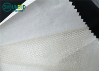Dwuwarstwowa samoprzylepna siatka topliwa z włókninowym papierem do przyklejania odzieży