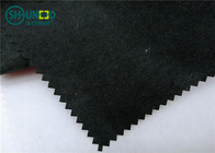 50 g / m2 Haftowany podkład z włókniny 100% recykling bawełny Czarny kolor